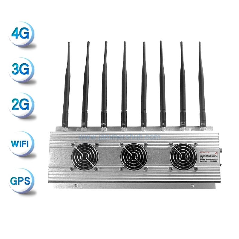 Cell Phone Signal Jammer with Cooling Fans for Indoor Use