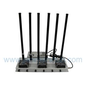 GSM, 3G, 4G, and WiFi Signal Disruptor with Dual Antenna System