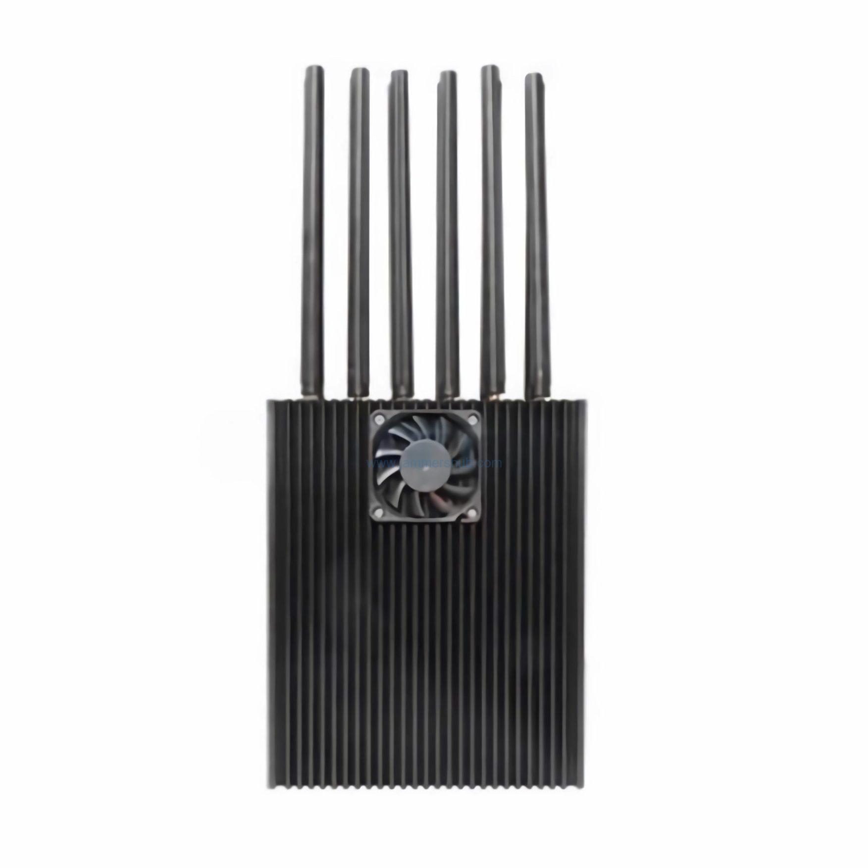 Portable 12-Antenna WiFi and Cellular Signal Jammer with GPS Scrambling???? - Image 2