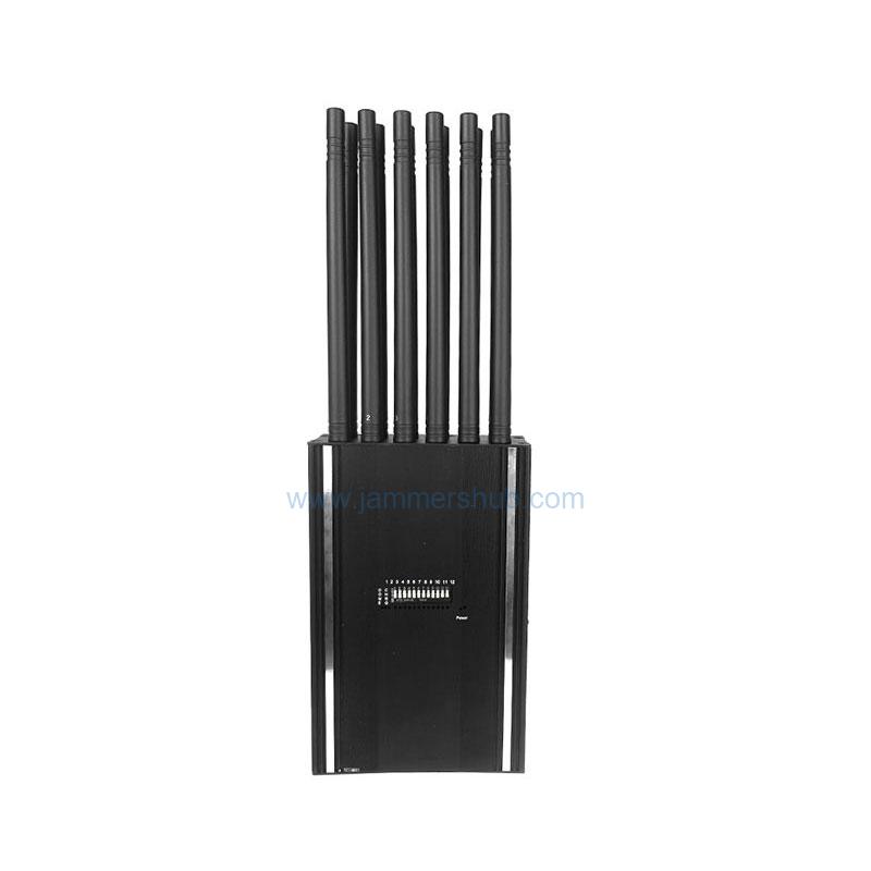 Premium 12-Band 5G and WiFi Signal Disruptor
