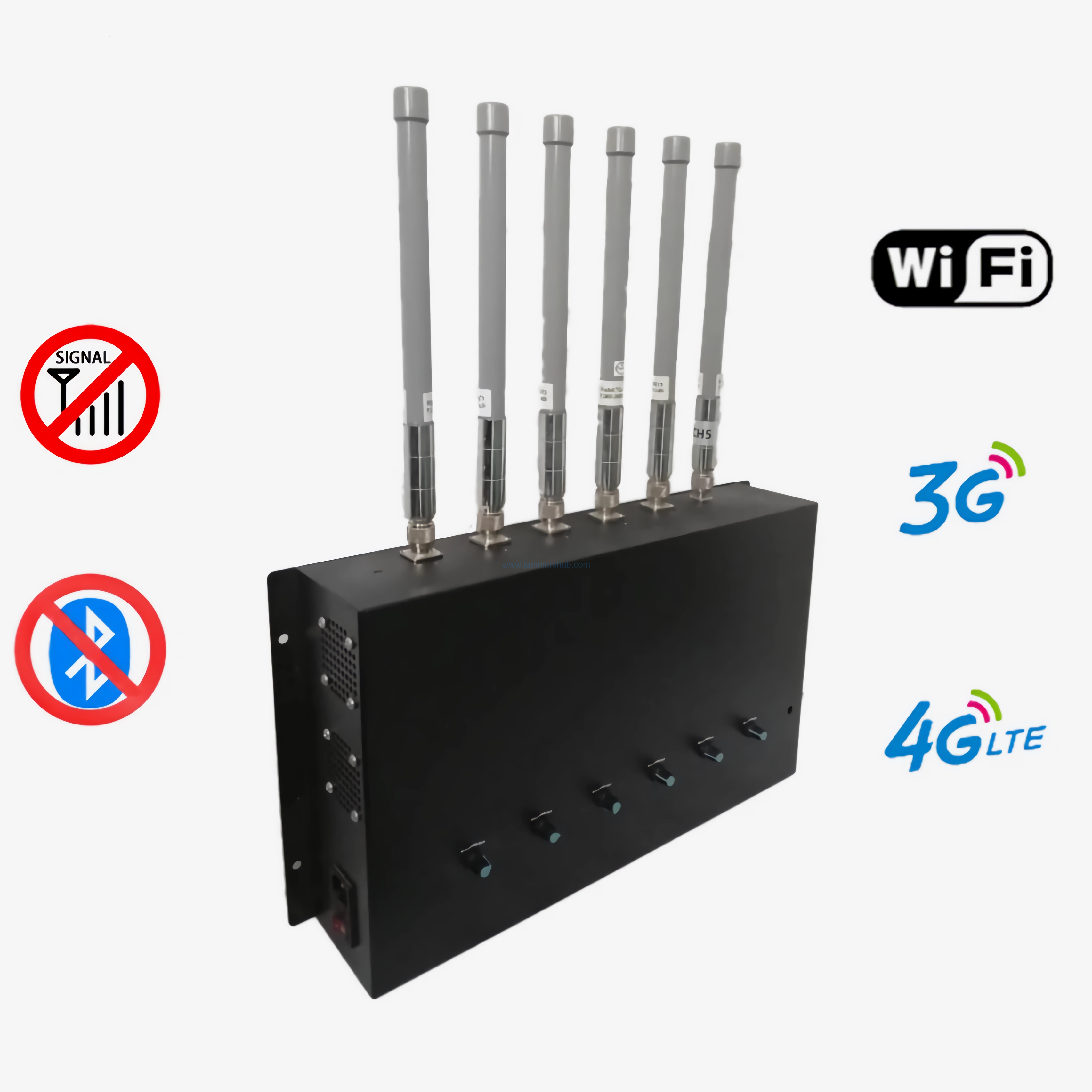 Wall-Mounted 180W High Power GSM Signal Jammer - Image 2