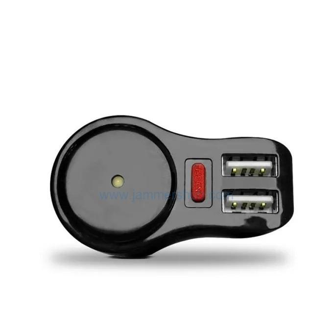 12V Car GPS Signal Disruptor with Dual USB Charging Ports - Image 3