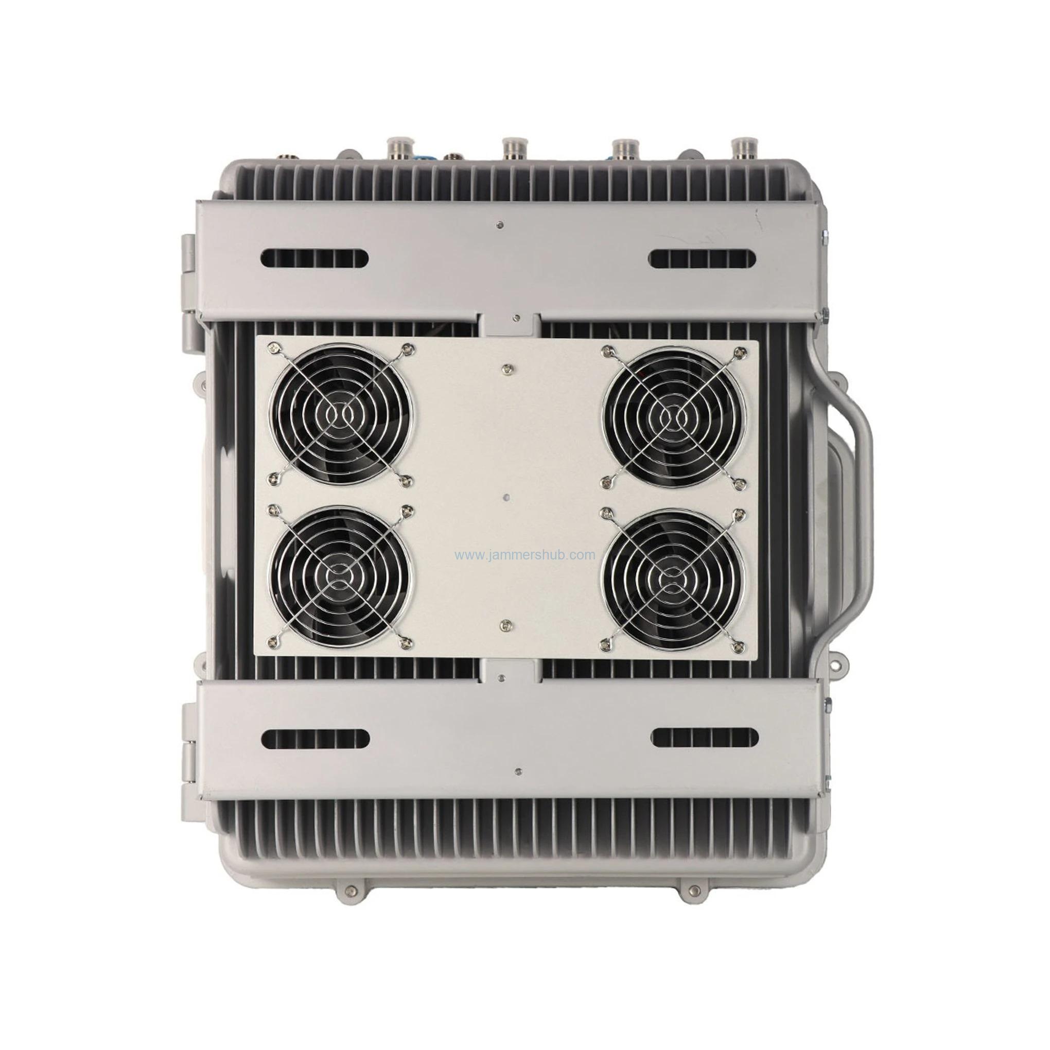High-Powered Military Grade Drone WiFi Signal Jammer for Outdoor Use - Suitcase Design - Image 3