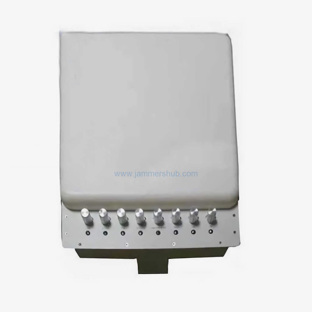 Wall-Mounted 8-Band 4G Mobile Phone & UHF/VHF Signal Jammer - Image 2