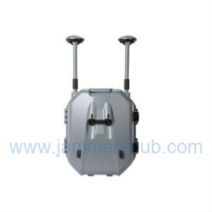 Multi-Frequency Drone Navigation Interference Backpack System