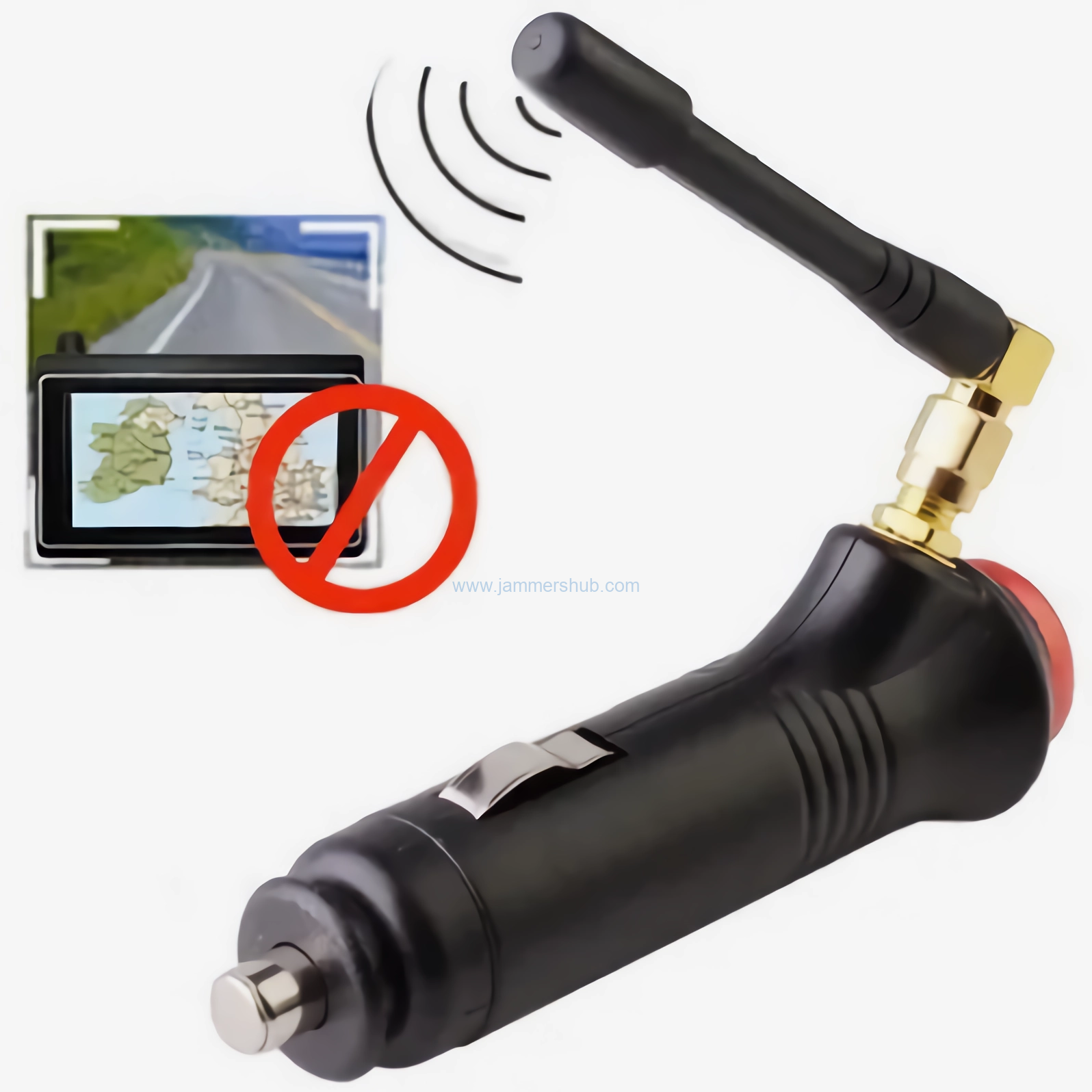 Affordable 12V Portable Car GPS Signal Jammer for Sale - Image 2