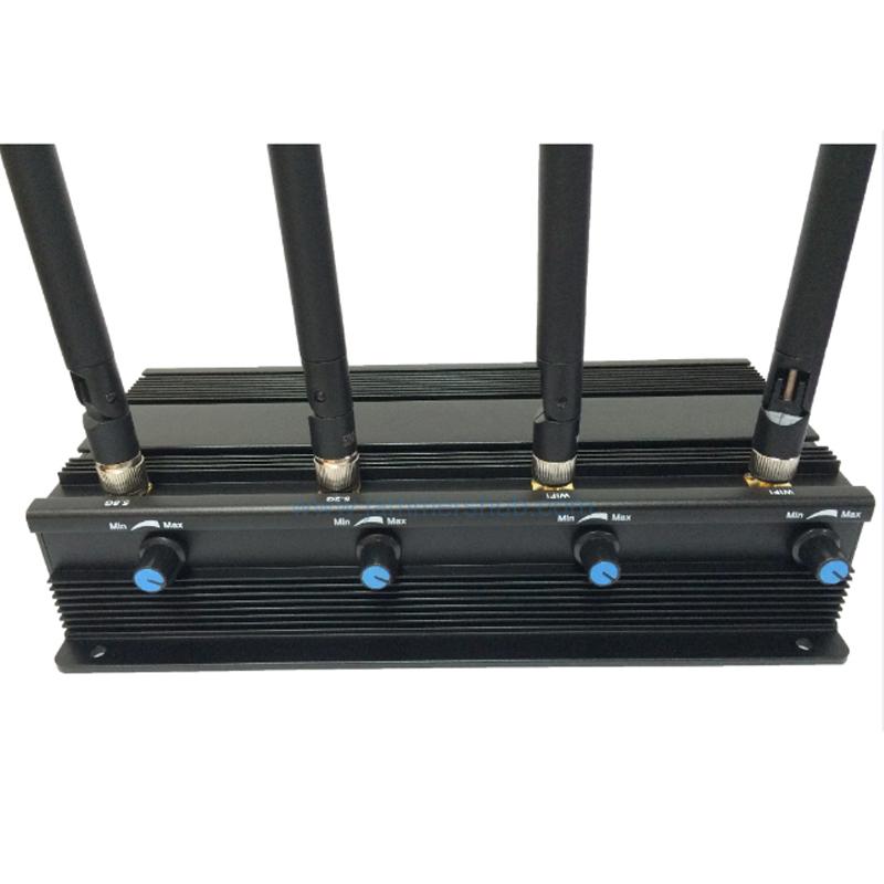 100M Desktop 2.4GHz Drone Signal Blocking Device with Adjustable Antennas - Image 3