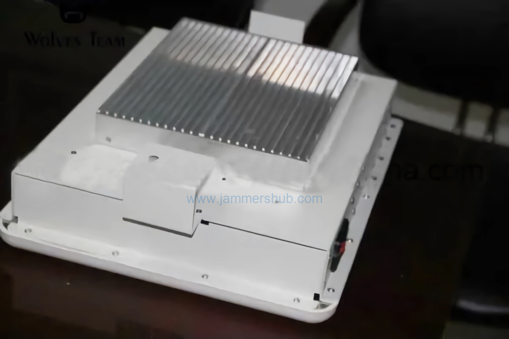 Wall-Mounted 8-Band 4G Mobile Phone & UHF/VHF Signal Jammer - Image 4