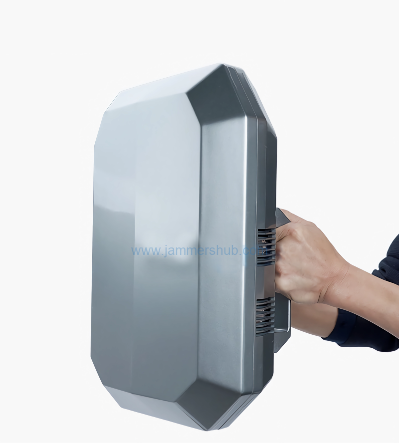 Portable Shielded Detection and Jamming Device for Drones