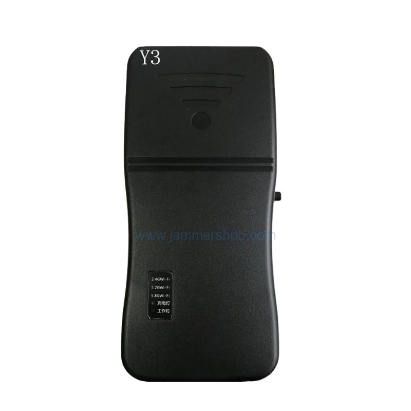 Wideband Wi-Fi Signal Jammer with Integrated Antenna