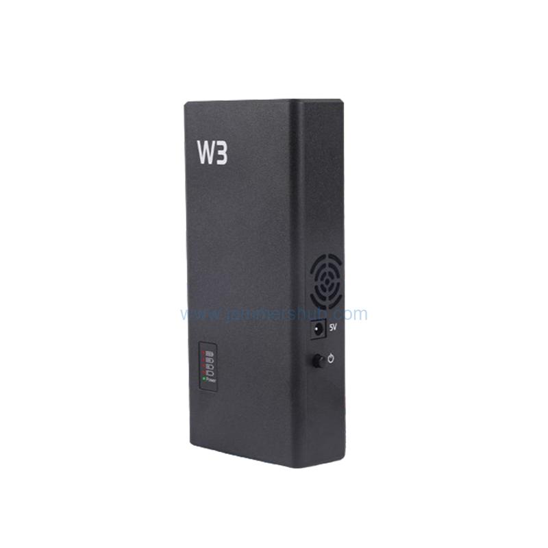Portable Bluetooth Signal Jammer with Internal Antenna and Rechargeable Battery