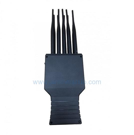 Advanced Multi-Band VHF UHF Frequency Jammer for Disrupting Mobile Network Communications