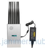 Portable 12-Channel Signal Jammer for CDMA, 3G, 4G, WiFi, and GPS Interference - Image 3