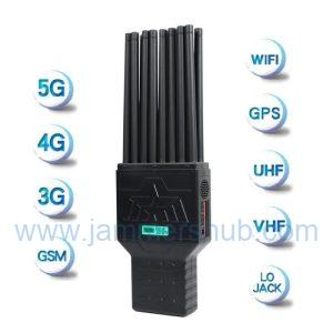 Certified Cell Phone Signal Jammer - 5G, WiFi, GPS, and RF Network Interference Prevention