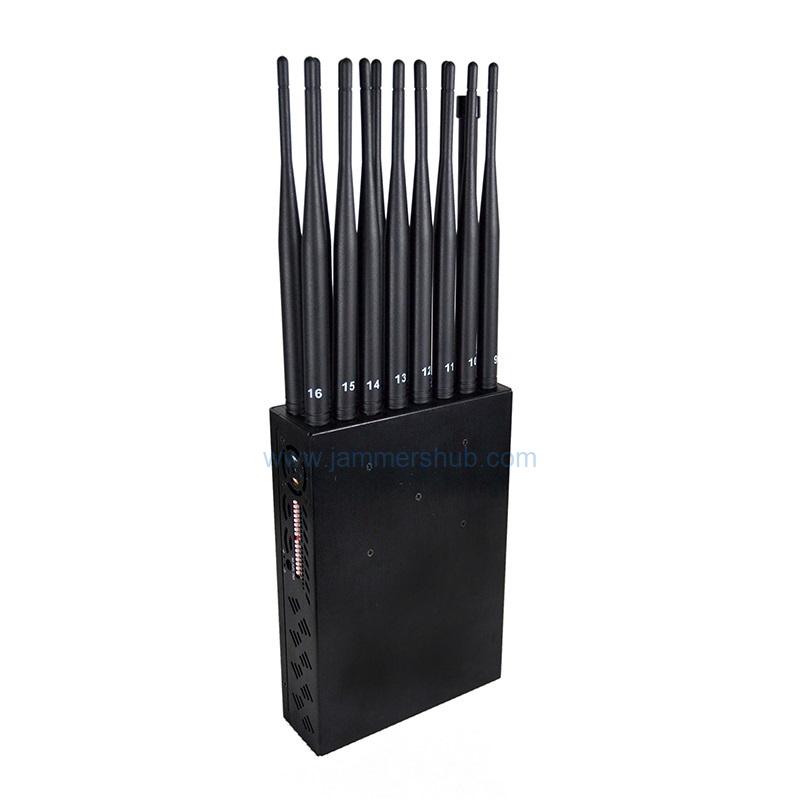 Premium Portable 5G Cell Signal Jammer with Durable Nylon Carrying Case - Image 3