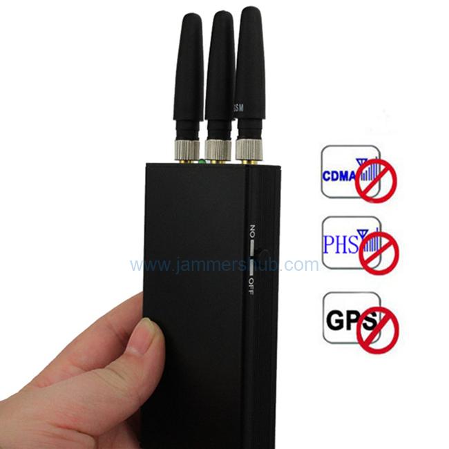 Portable GSM GPS Signal Jammer for Automotive Use