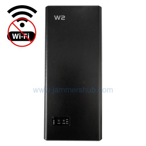 High-Performance Portable 2400-5900MHz WiFi Signal Jammer in Power Bank Design