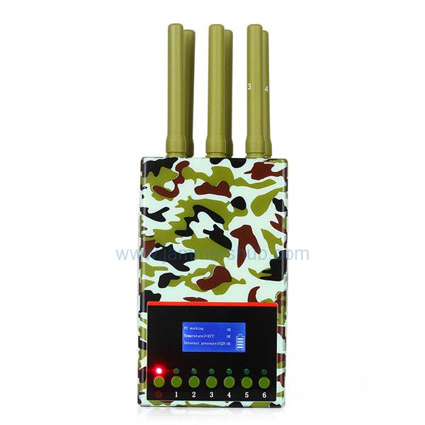 Advanced 4G Smartphone Signal Jammer - Premium Camouflage Wireless Jammer