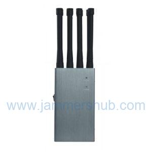 High-Performance Portable Mobile Phone Signal Jammer for 4G, WiFi, GPS, and RC Devices