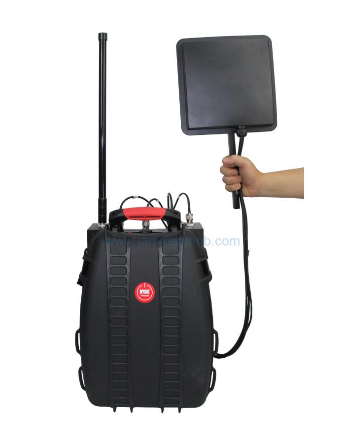 Military Grade 5-Band Drone Signal Jammer Backpack