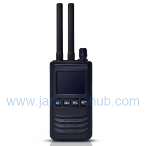 Compact Dual-Antenna Drone Detection System