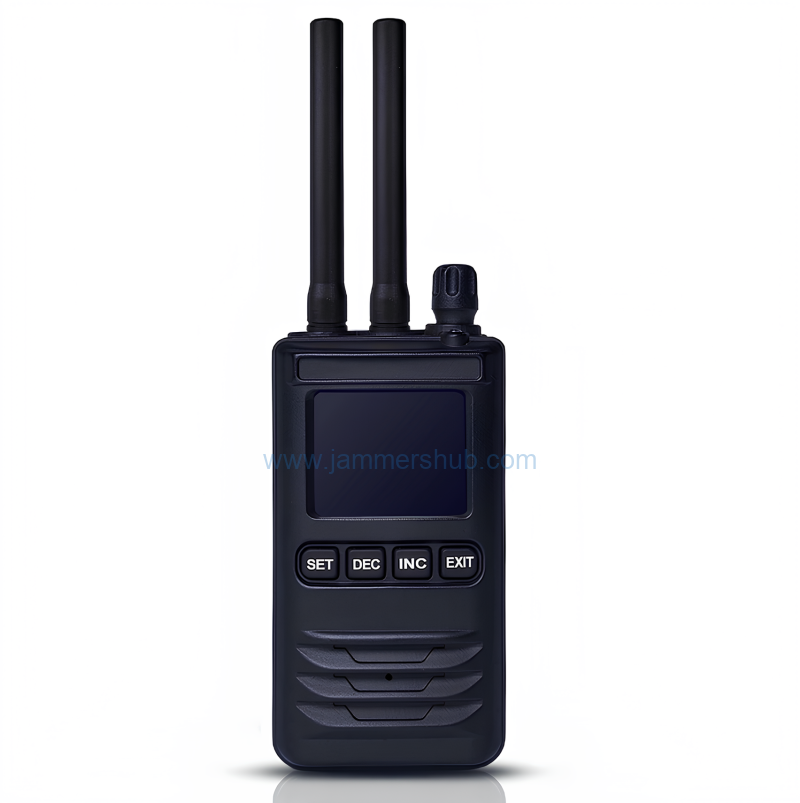 Compact Dual-Antenna Drone Detection System