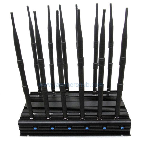 Premium Advanced Stationary Cell Phone Signal Jammer for RF Protection