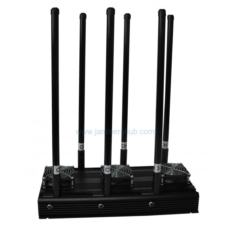 135W Desktop 4G Signal Jammer for Secure Facilities