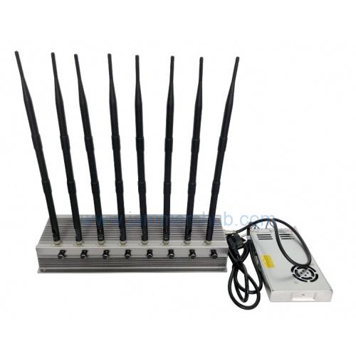 Customizable 70W Multi-Band 5G Mobile Phone Signal Jammer for Desktop Use - Image 3