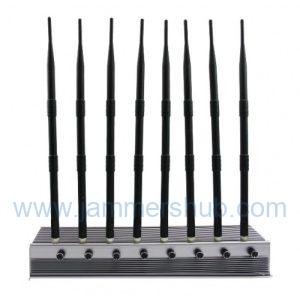 Customizable 70W Multi-Band 5G Mobile Phone Signal Jammer for Desktop Use