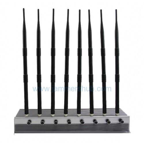 Customizable 70W Multi-Band 5G Mobile Phone Signal Jammer for Desktop Use