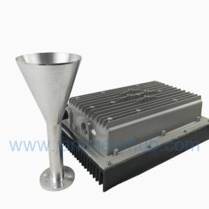 Wind-Resistant Satellite TV Signal Jammer with Horn Antenna